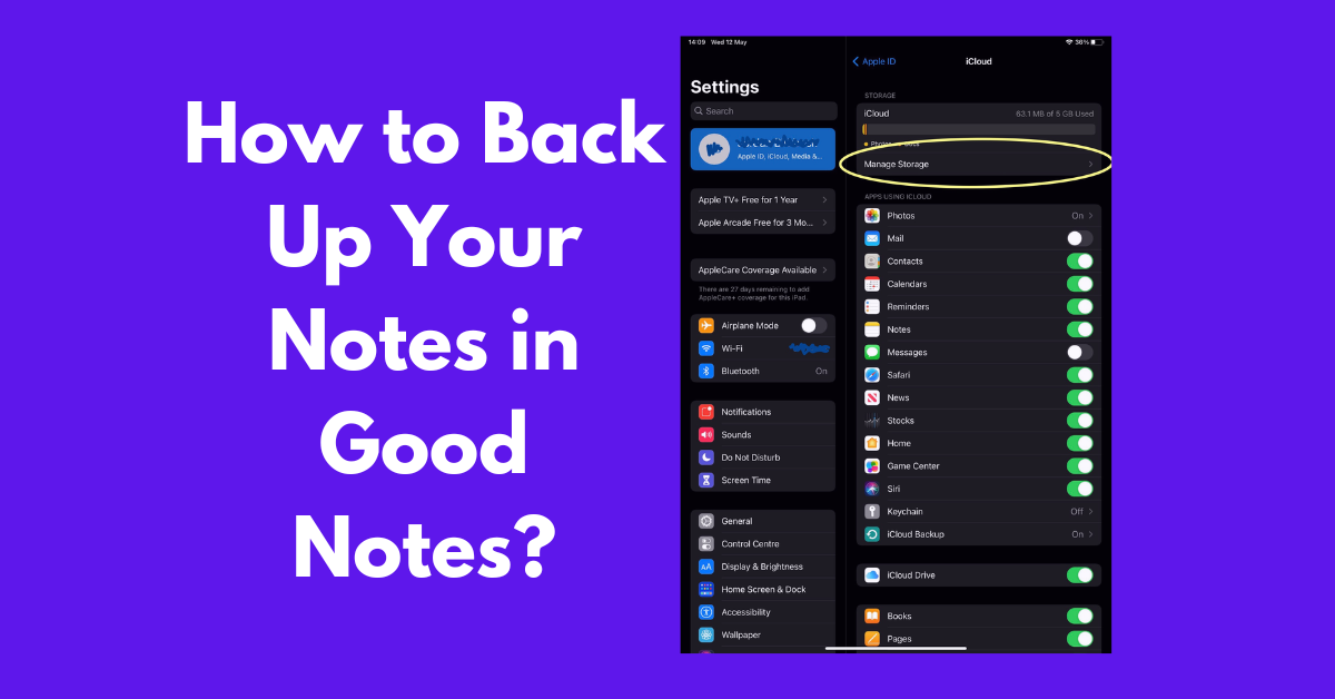 How to Back Up Your Notes in Good Notes?