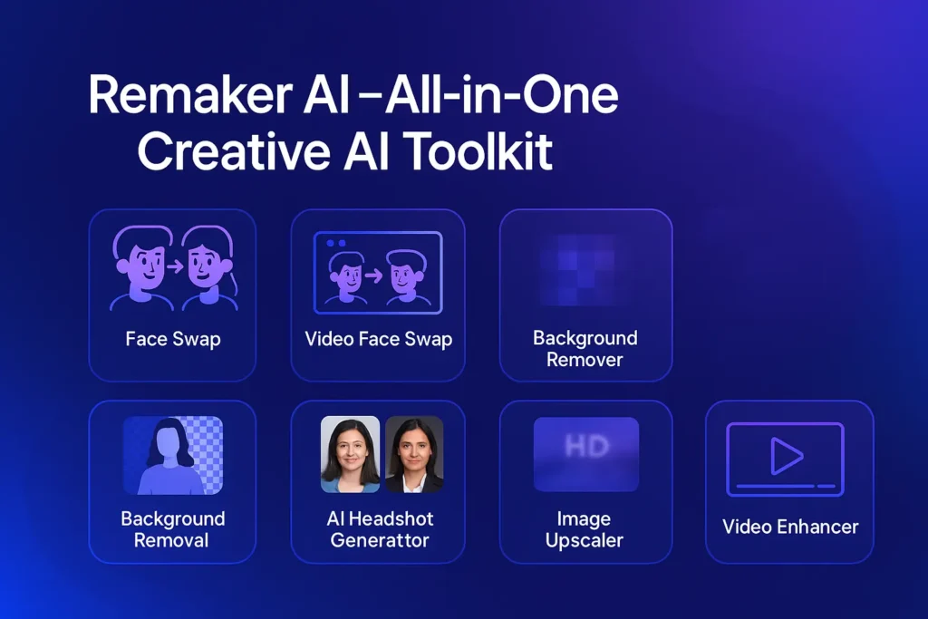 main features of remaker ai