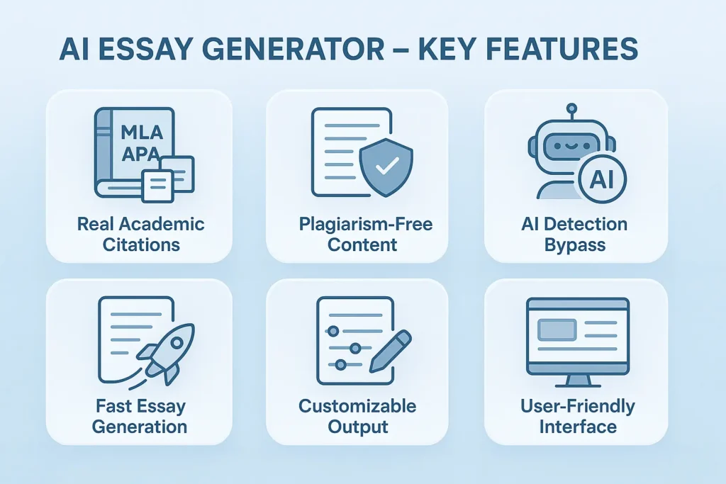 Key features of writeless AI