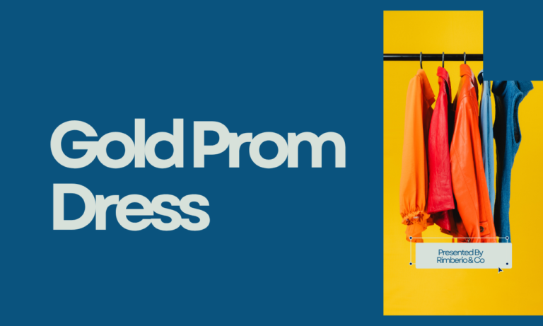 Gold Prom Dress